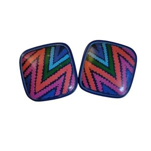 Vintage 90s Plastic Earrings